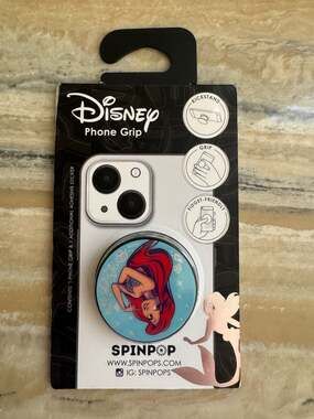 Disney The Little Mermaid Ariel SpinPop Phone Grip and Kickstand